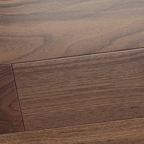 HM Flooring 12 мм шип-паз Орех американский Натур лак с фаской (фото 1)