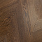 Coswick Французская елка 3-х слойная T&G шип-паз (45°) 1134-3217 Молочный Шоколад (Порода: Дуб) (миниатюра фото 1)