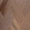 CROWNWOOD Лофт  Итальянская елка 60° 2-х слойная (шпонка) Арт.: 150409, Дуб Натур, Масло 344 x 150 x 14мм (миниатюра фото 1)