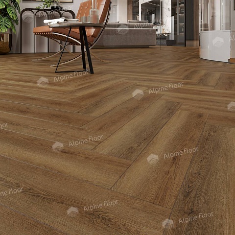 Alpine Floor LVT Parquet ECO 16-33 Дуб Далим 4V 43кл (фото 3)