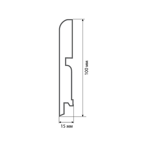 Finitura dekor R13 100х15х2400/ 021 (фото 2)