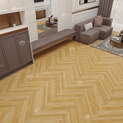 Alpine Floor LVT Parquet ECO 16-29 Дуб Батейн 4V 43кл (фото 2)