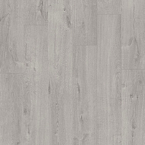 ПВХ-плитка Quick-Step QS LIVYN Pulse Glue Plus PUGP 40201 Дуб хлопковый светло-серый (фото 1)