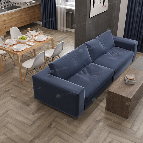Alpine Floor LVT Parquet ECO 16-15 Дуб Исида 4V 43кл (фото 2)