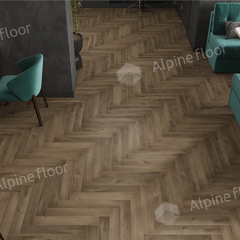 Alpine Floor Herringbone 12 Pro 4V 34 (CH) LF106-11A New Дуб Анжу (фото 3)