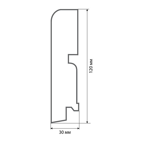 Finitura dekor R9 120х30х2400/ 023 (фото 2)